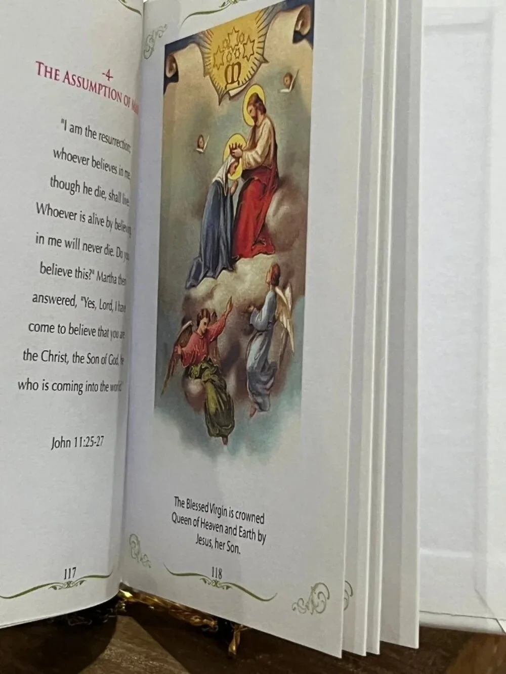 4 pc set Girl My First Holy Communion Gift Set - Rosary Beads Prayer Book Rosary